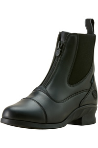 2025 Ariat Womens Heritage Zip Waterproof Paddock Boot 10063862 - Black